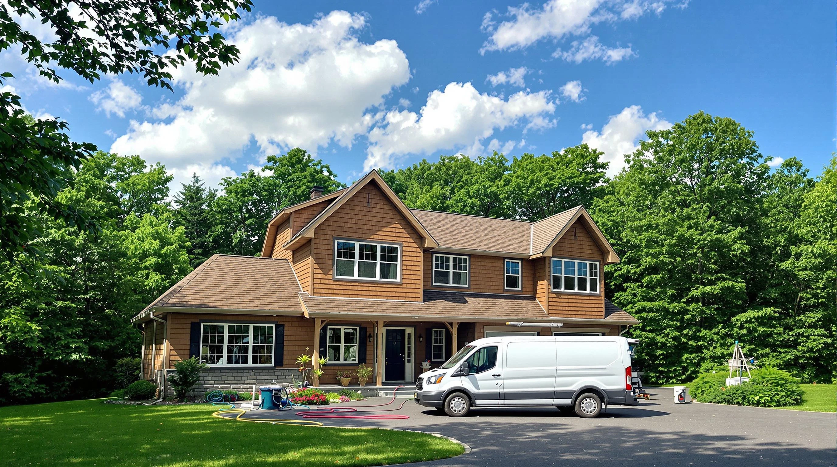 South Fayette Air Duct Cleaning air duct cleaning crew working in Mount Lebanon, PA