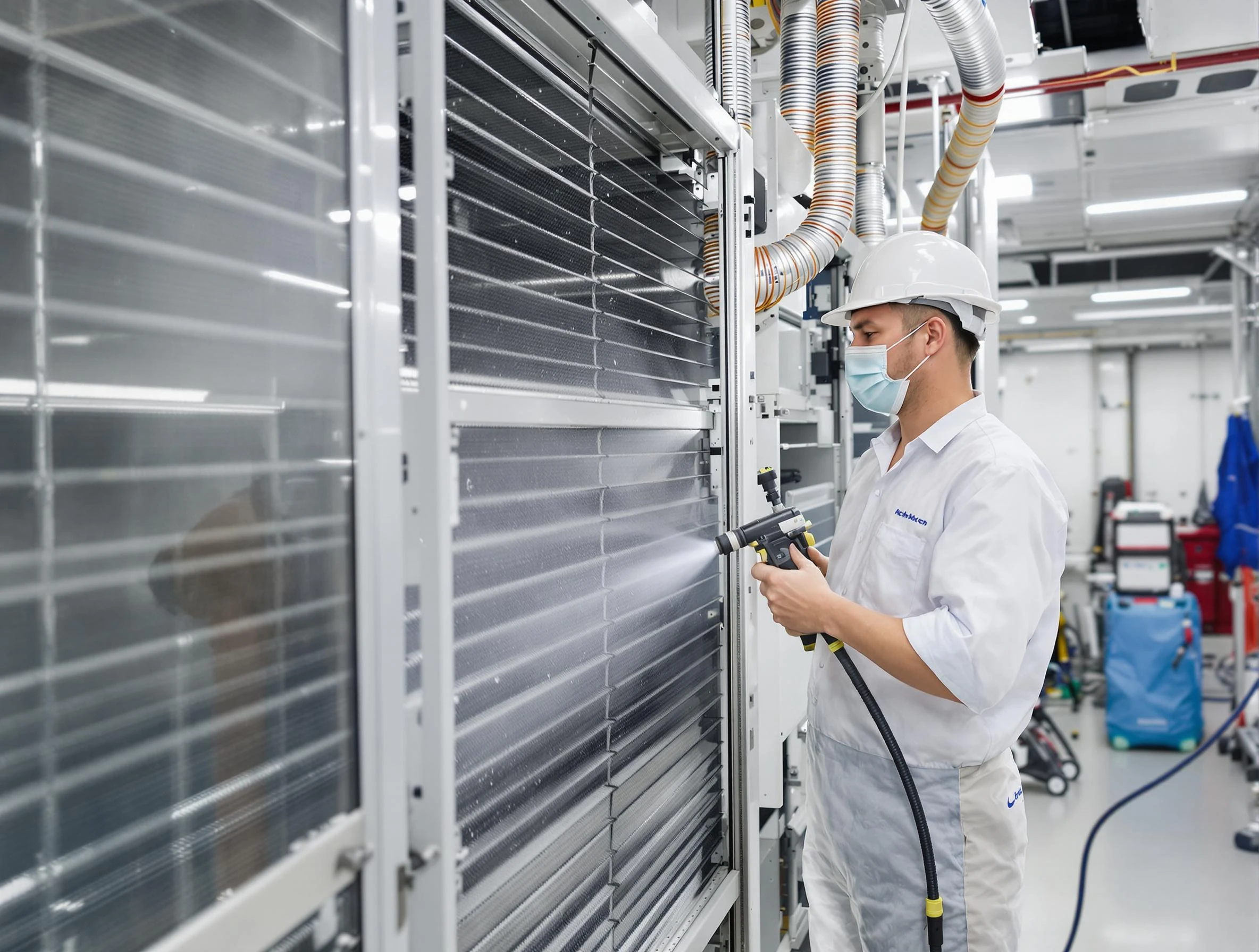 Professional AC coil cleaning by South Fayette Air Duct Cleaning in South Fayette