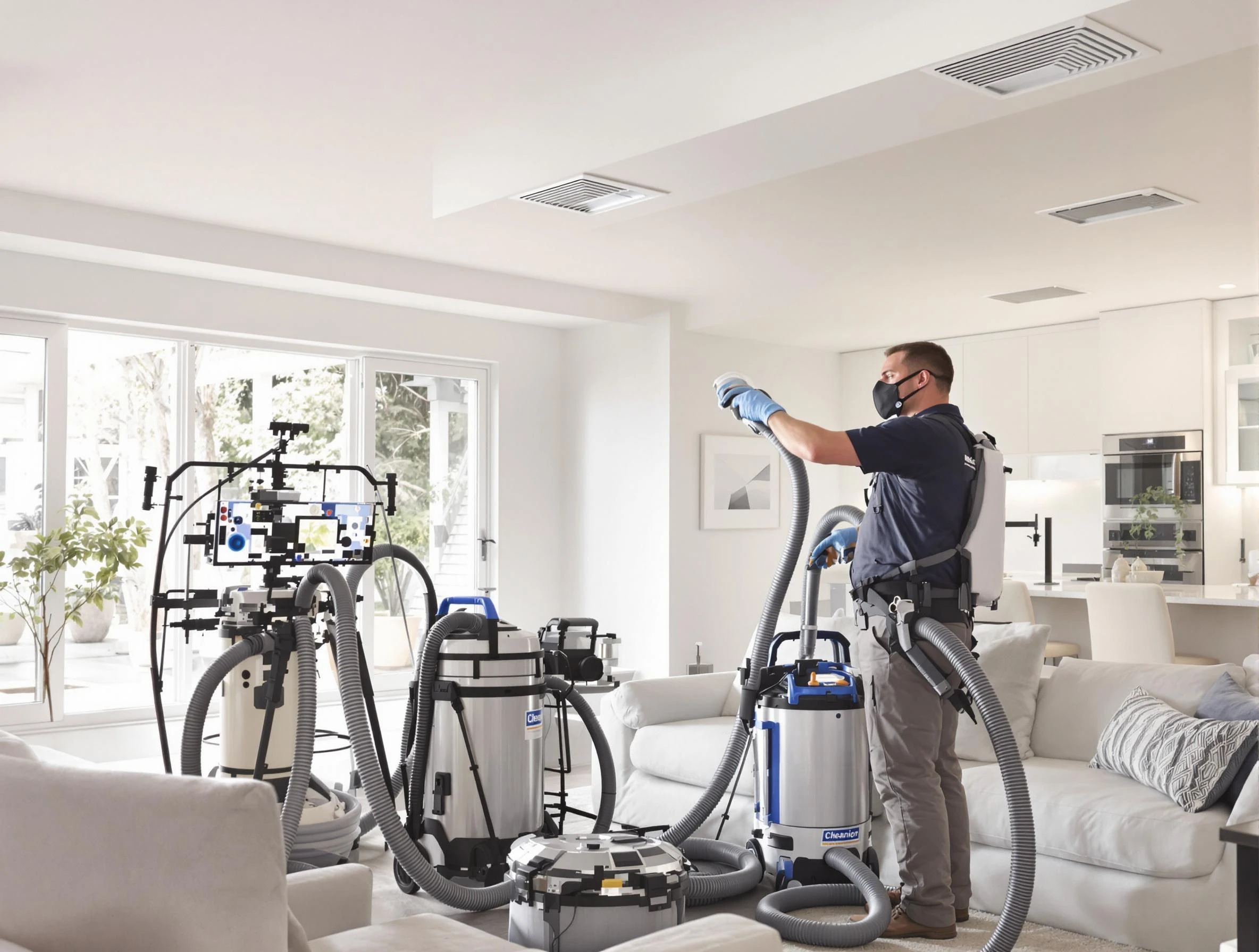Professional AC duct cleaning by South Fayette Air Duct Cleaning in South Fayette