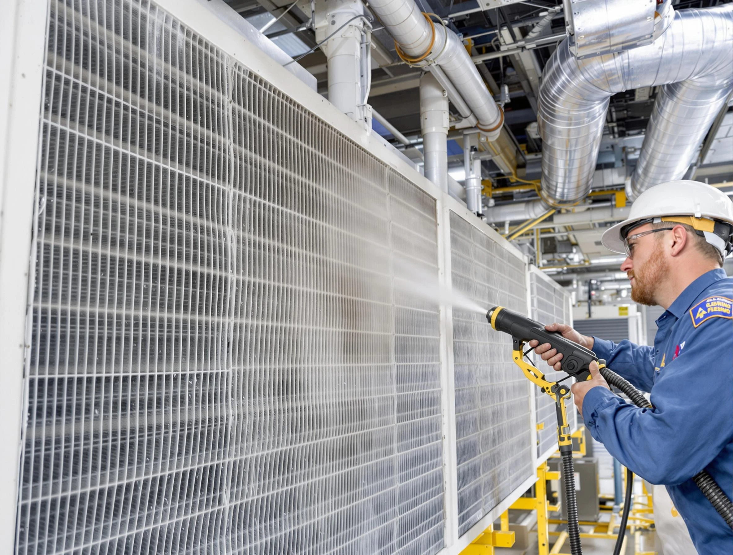 Professional commercial coil cleaning by South Fayette Air Duct Cleaning in South Fayette