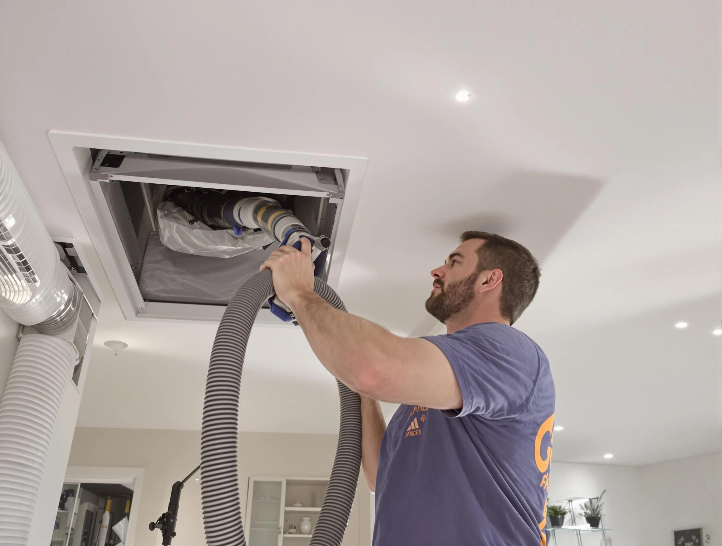 Precision indoor duct cleaning by South Fayette Air Duct Cleaning in South Fayette